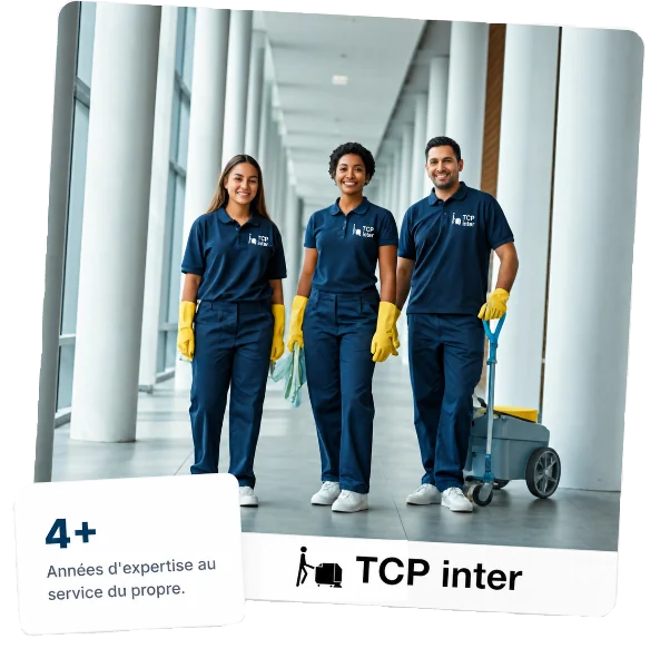 L'équipe TCP Inter en action, tenue professionnelle